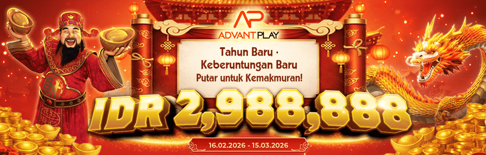 ADVANTPLAY - LUCKY LUNAR PROSPERITY FEST!