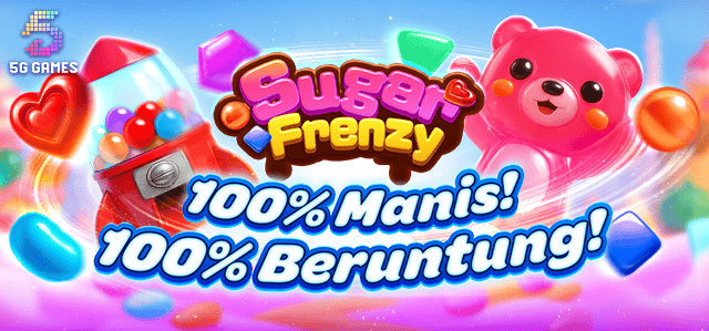 5GGAMES - SUGAR FRENZY GAME PROMO BANNER